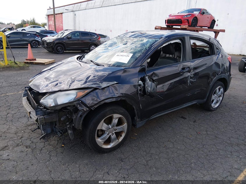 Vin: 3czru6h75gm733131, lot: 46602187, honda hr-v ex-l 20162