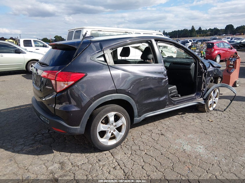 Vin: 3czru6h75gm733131, lot: 46602187, honda hr-v ex-l 20164