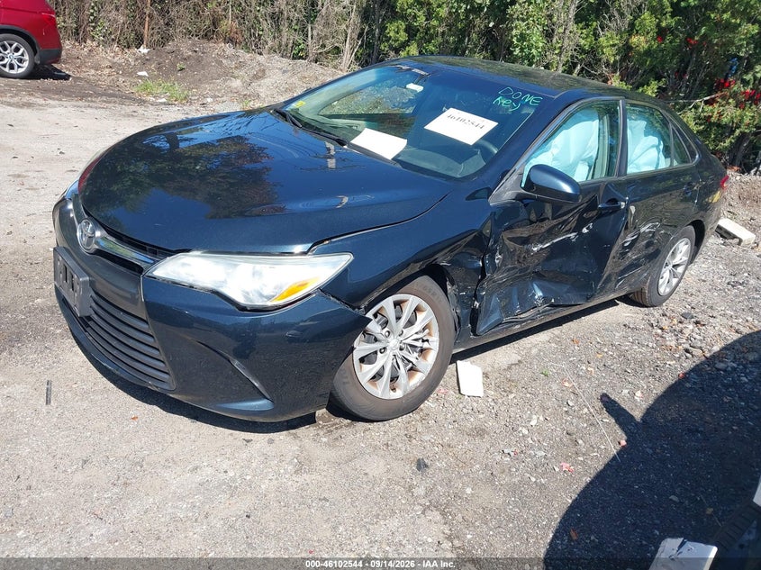 Vin: 4t4bf1fk7fr449815, lot: 46602202, toyota camry le 20152