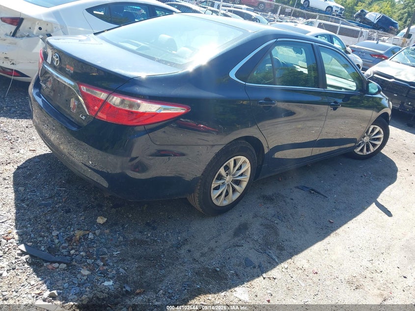 Vin: 4t4bf1fk7fr449815, lot: 46602202, toyota camry le 20154