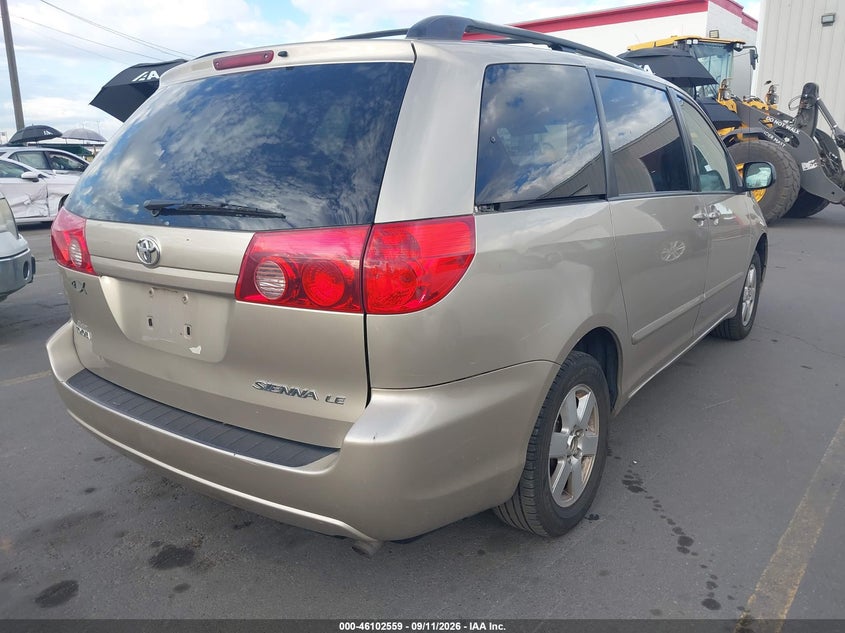 2006 TOYOTA SIENNA auction photo 4