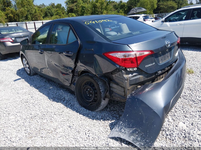 Vin: 5yfburhe2hp737347, lot: 46602219, toyota corolla le 20173
