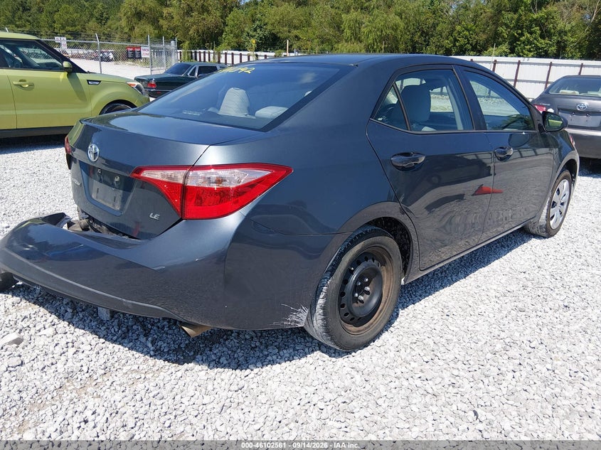 Vin: 5yfburhe2hp737347, lot: 46602219, toyota corolla le 20174