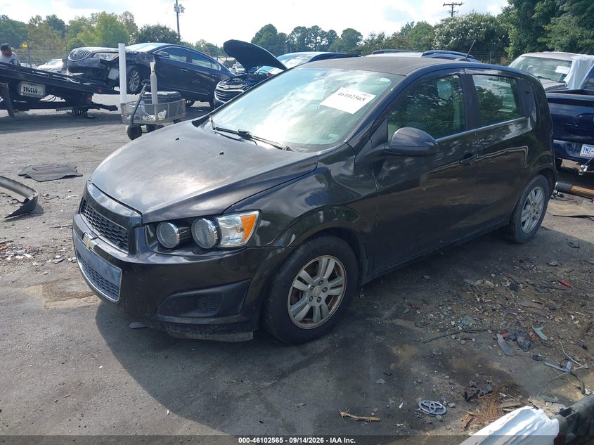 Vin: 1g1jc6sh9f4164827, lot: 46602224, chevrolet sonic lt auto 20152