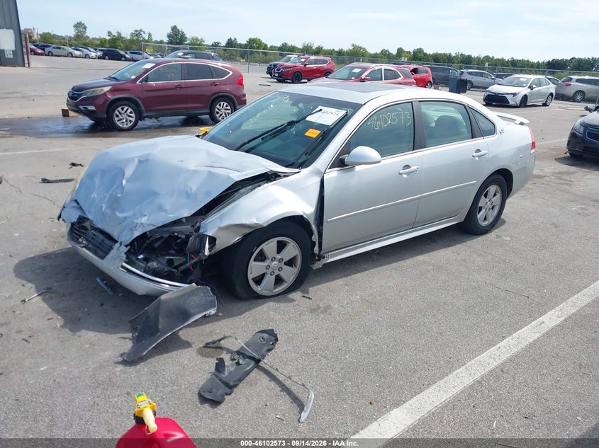 CHEVROLET IMPALA 2009 VIN 2G1WT57KX91196707