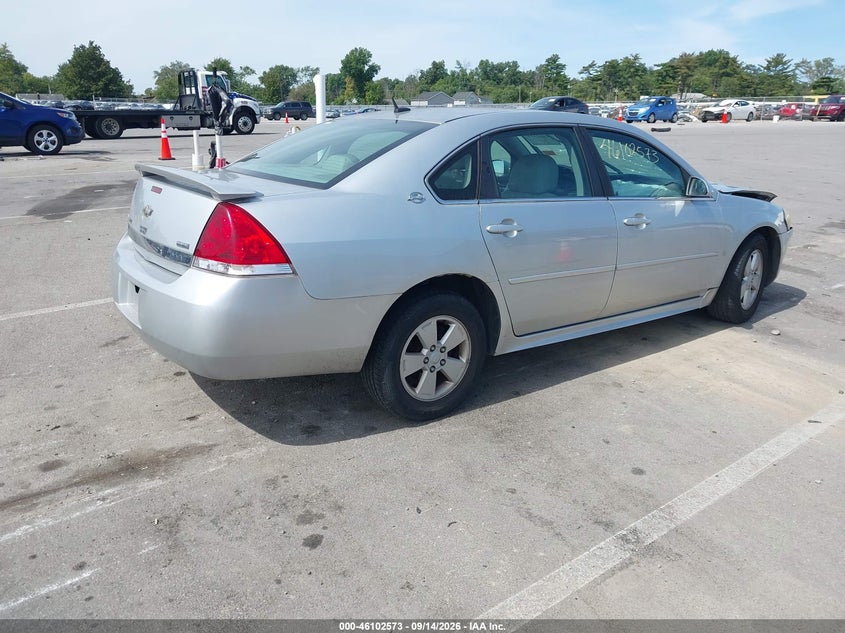 CHEVROLET IMPALA 2009 VIN 2G1WT57KX91196707