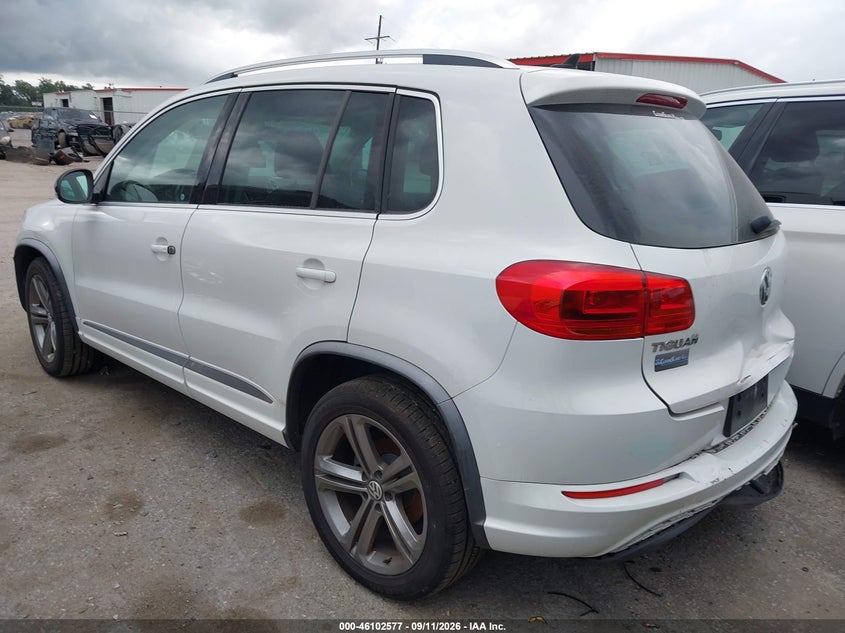 Vin: wvgtv7ax0hk019212, lot: 46602235, volkswagen tiguan 2.0t sport 20173