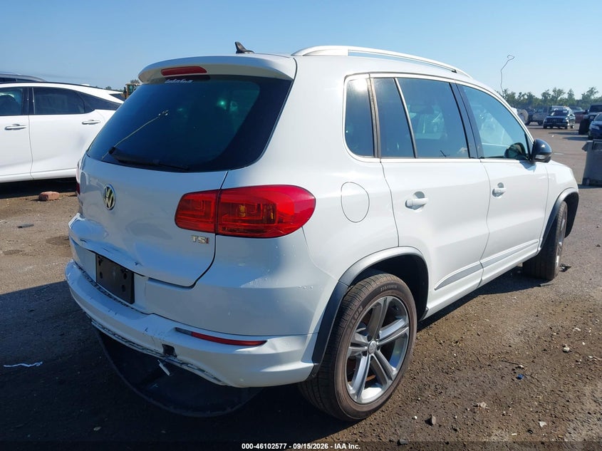 Vin: wvgtv7ax0hk019212, lot: 46602235, volkswagen tiguan 2.0t sport 20174
