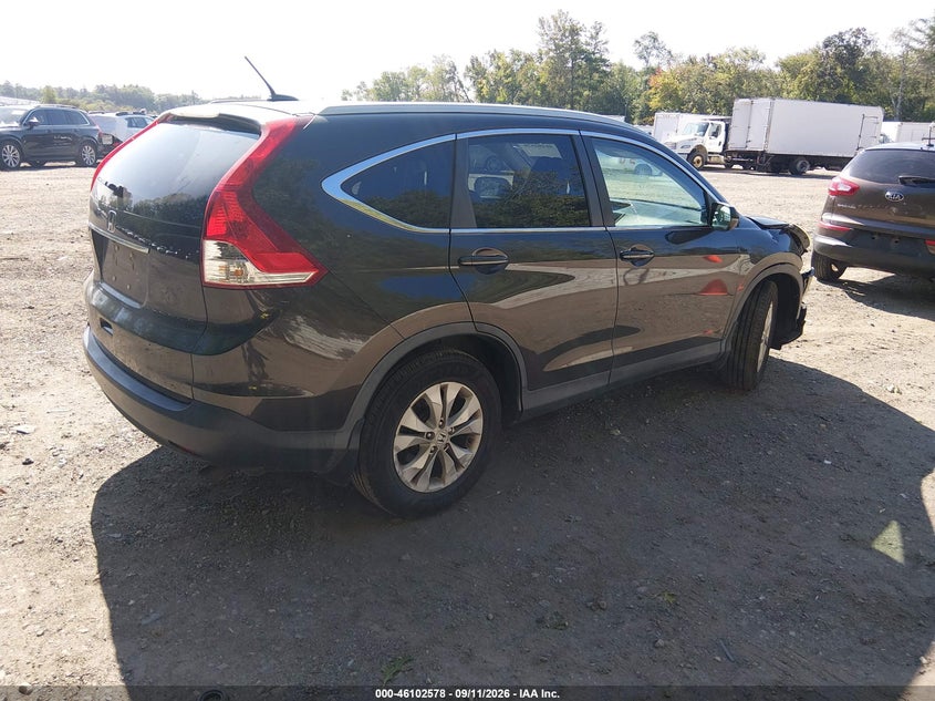 Vin: 5j6rm3h72dl013054, lot: 46602236, honda cr-v ex-l 20134