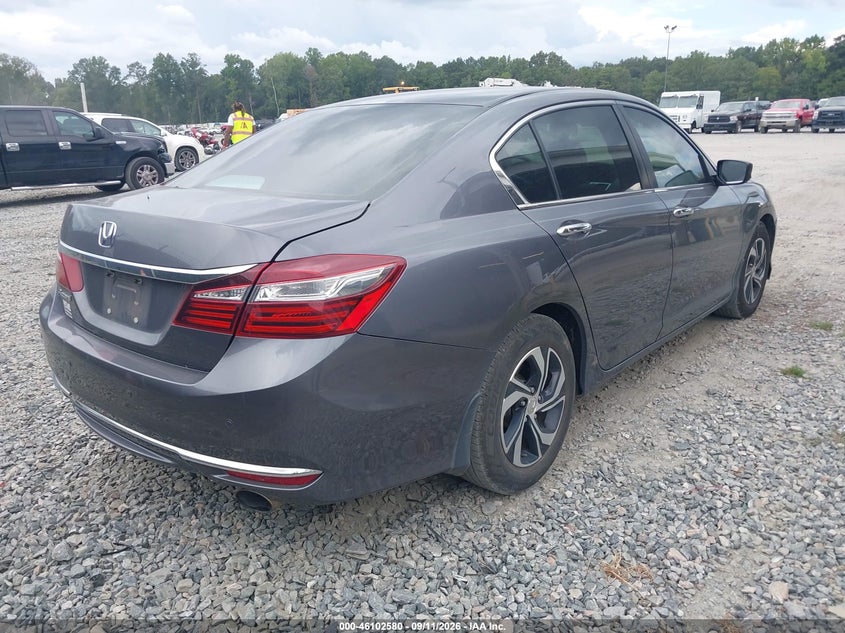 Vin: 1hgcr2f45ga235685, lot: 46602238, honda accord lx 20164