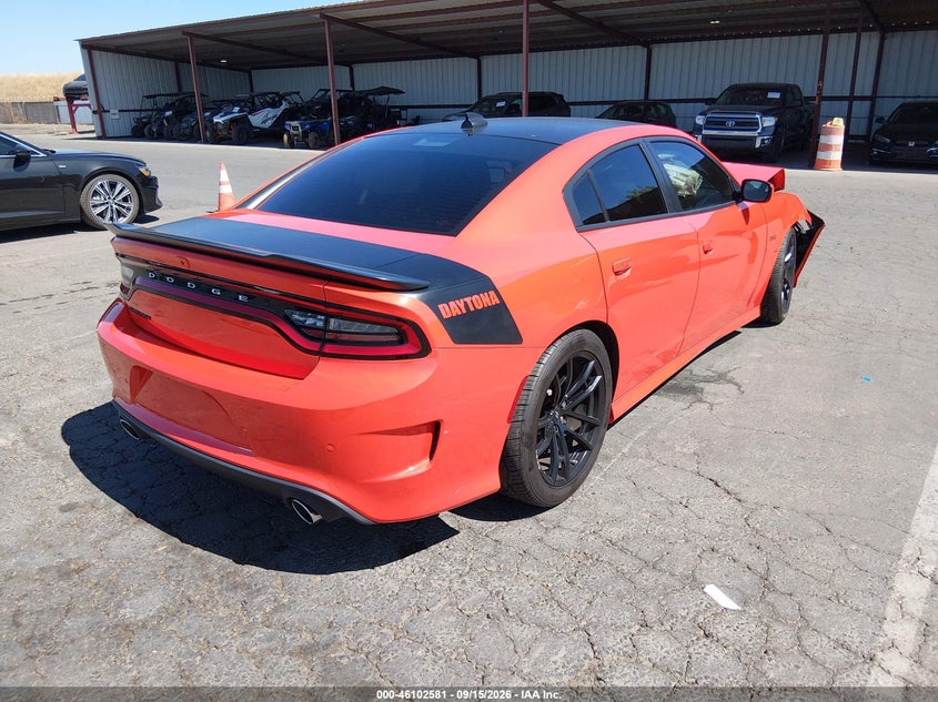 Vin: 2c3cdxgjxhh583813, lot: 46602239, dodge charger daytona 392 rwd 20174