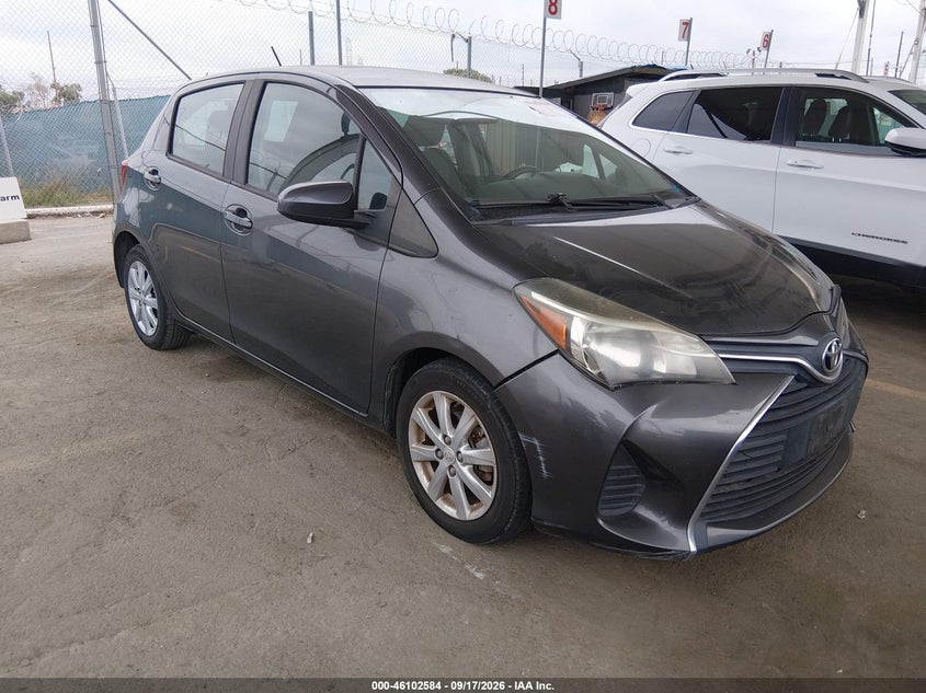 Vin: vnkktud32ga061342, lot: 46602242, toyota yaris le 2016 img_1