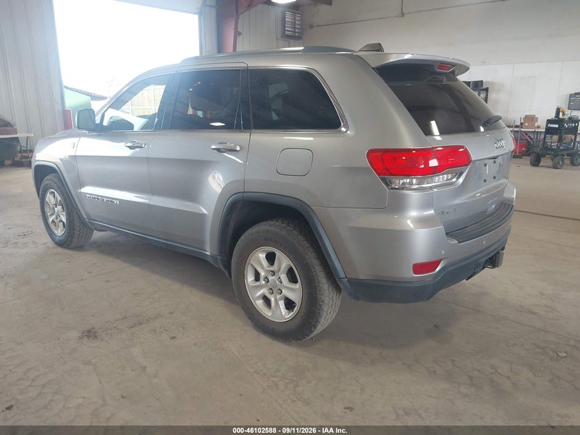 Vin: 1c4rjfag9hc670062, lot: 46602246, jeep grand cherokee laredo 4x4 20173