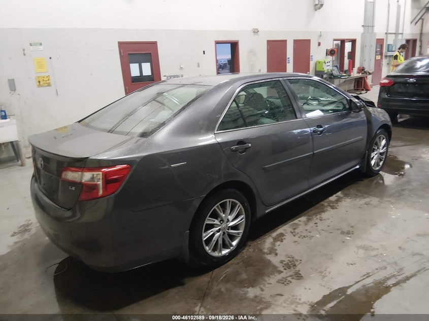 Vin: 4t4bf1fk4cr237384, lot: 46602247, toyota camry le 20124