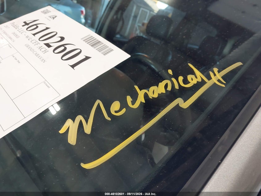 2017 DODGE GRAND CARAVAN auction photo 6