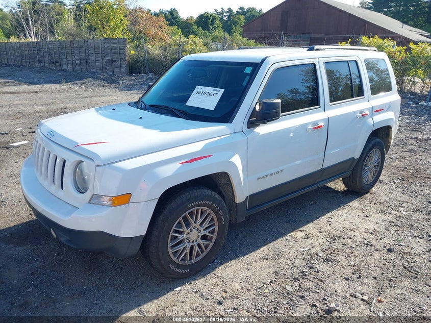 Vin: 1c4njpbb5ed818625, lot: 46602296, jeep patriot sport 20142