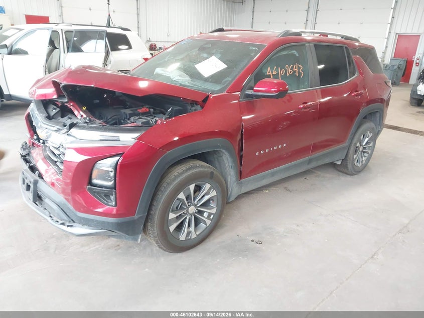 Vin: 3gnaxpeg1sl106906, lot: 46602301, chevrolet equinox awd lt 20252