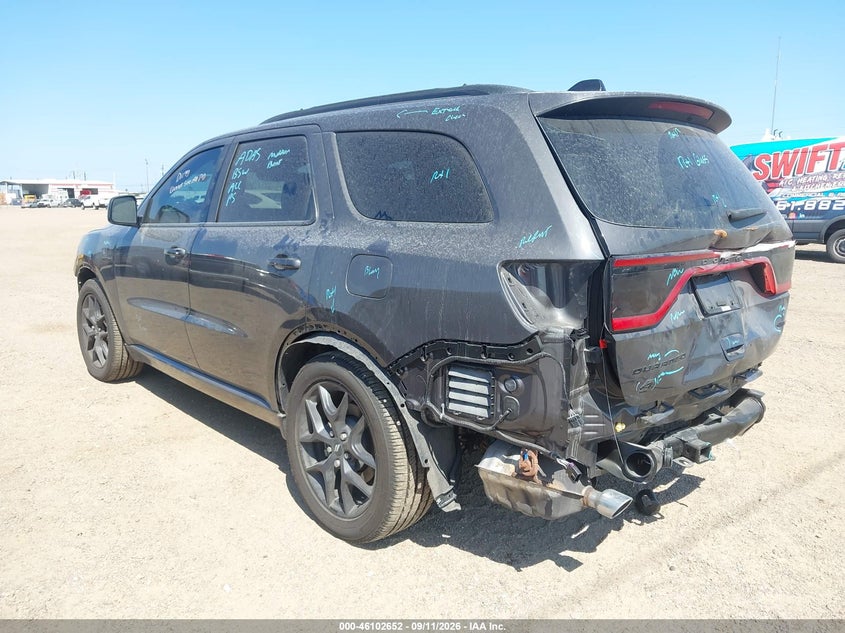 Vin: 1c4sdjct8tc171347, lot: 46602311, dodge durango gt plus awd hemi v8 20263