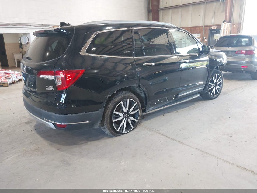2019 HONDA PILOT auction photo 4
