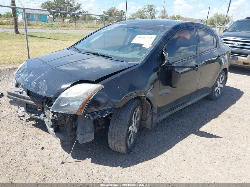 Vin: 3n1ab6ap3cl763170, lot: 46602326, nissan sentra 2.0 sr 20122