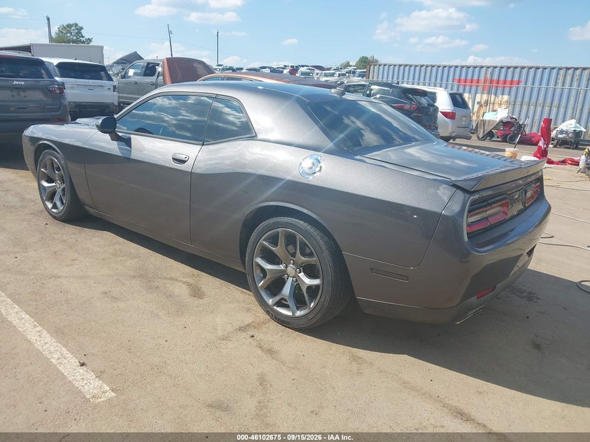 Vin: 2c3cdzag3gh250019, lot: 46602333, dodge challenger sxt 20163