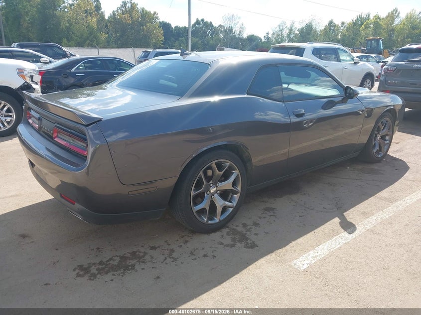 Vin: 2c3cdzag3gh250019, lot: 46602333, dodge challenger sxt 20164