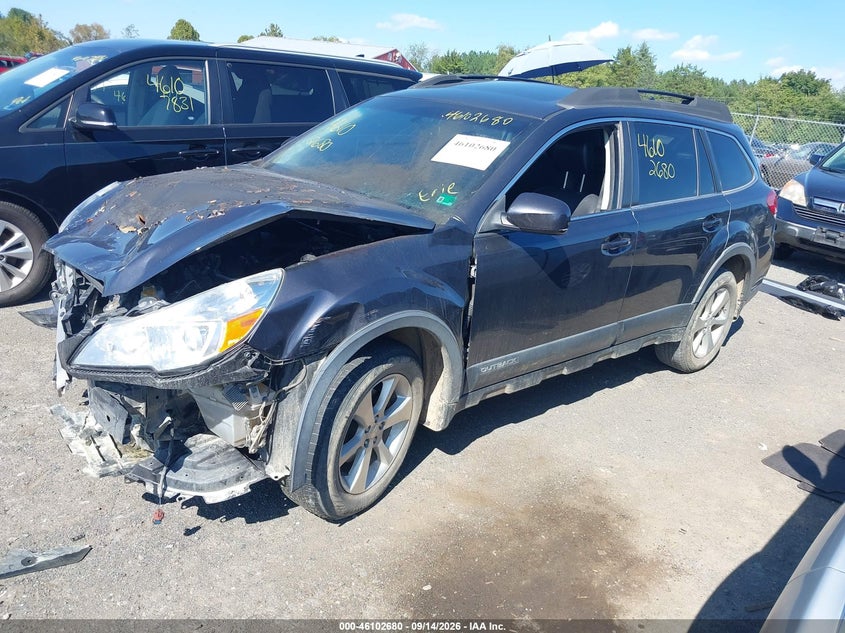 Vin: 4s4brbkc5d3291340, lot: 46602338, subaru outback 2.5i limited 20132