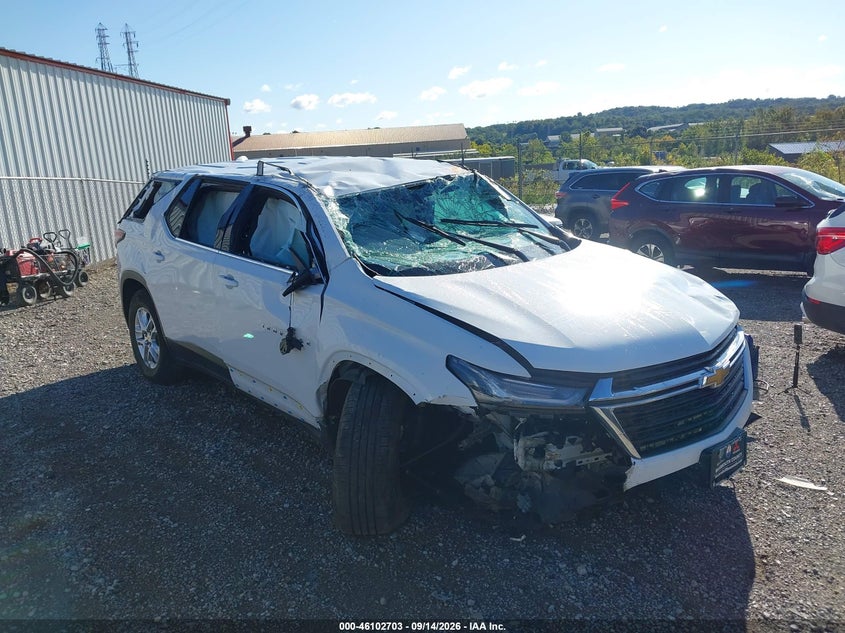 Vin: 1gnerfkw5nj167818, lot: 46602361, chevrolet traverse fwd ls 2022 img_1