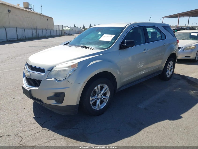 Vin: 2gnalaekxf6109794, lot: 46602365, chevrolet equinox ls 20152
