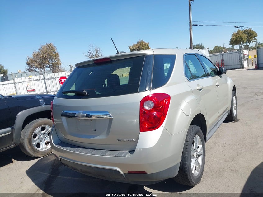 Vin: 2gnalaekxf6109794, lot: 46602365, chevrolet equinox ls 20154