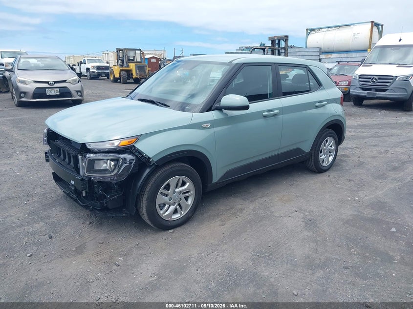 Vin: kmhrb8a37tu481026, lot: 46602368, hyundai venue se 20262