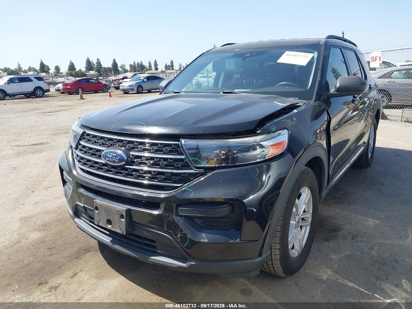 Vin: 1fmsk7dh5lgc47811, lot: 46602390, ford explorer xlt 20202