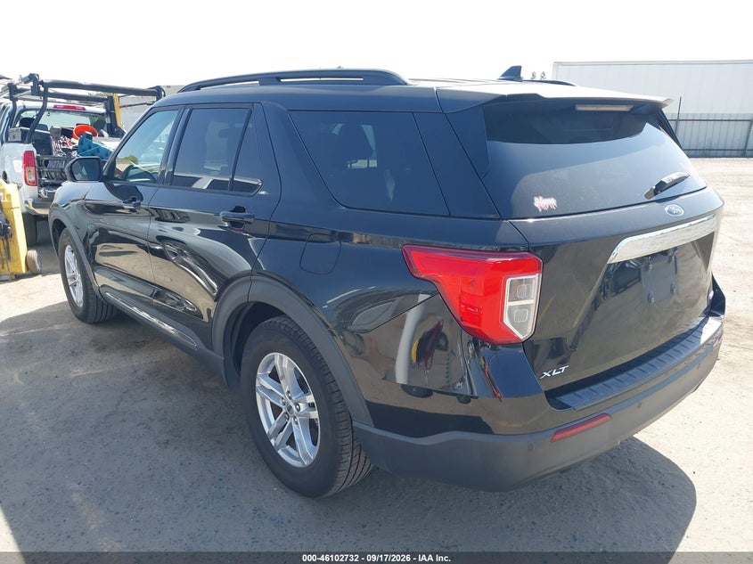Vin: 1fmsk7dh5lgc47811, lot: 46602390, ford explorer xlt 20203