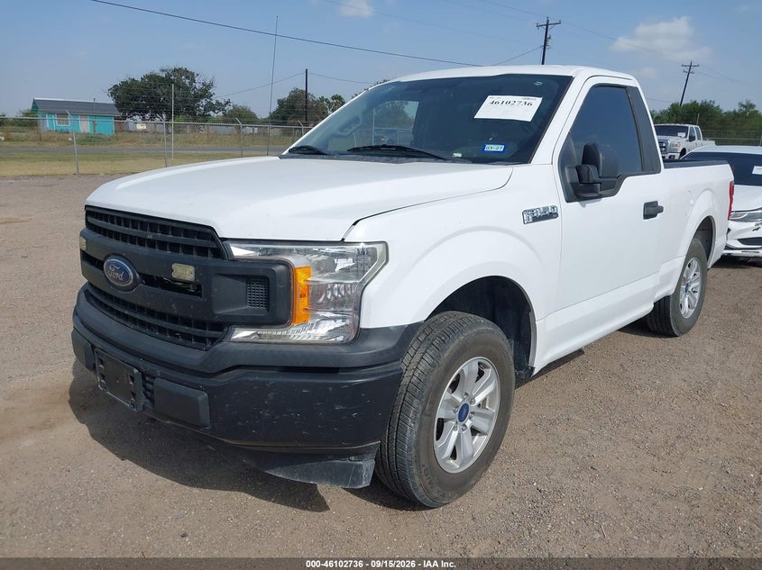 Vin: 1ftmf1cb1jkc97059, lot: 46602394, ford f-150 xl 20182