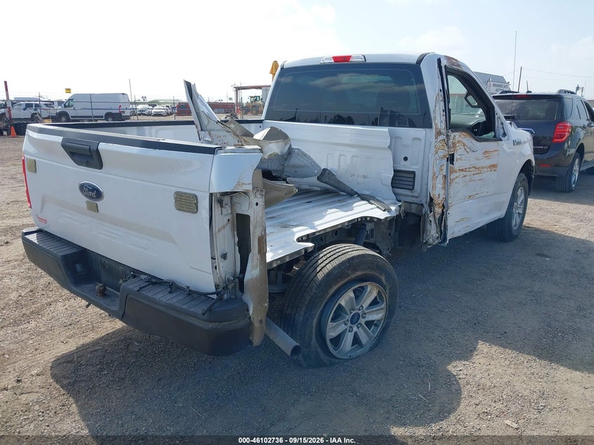 Vin: 1ftmf1cb1jkc97059, lot: 46602394, ford f-150 xl 20184