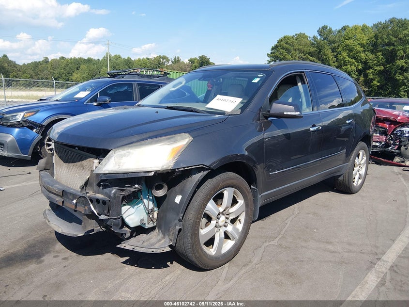 Vin: 1gnkrjkd2gj114078, lot: 46602399, chevrolet traverse ltz 20162