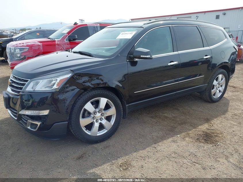 Vin: 1gnkvjkd7ej346653, lot: 46602400, chevrolet traverse ltz 20142