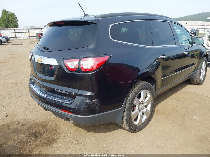 Vin: 1gnkvjkd7ej346653, lot: 46602400, chevrolet traverse ltz 20144