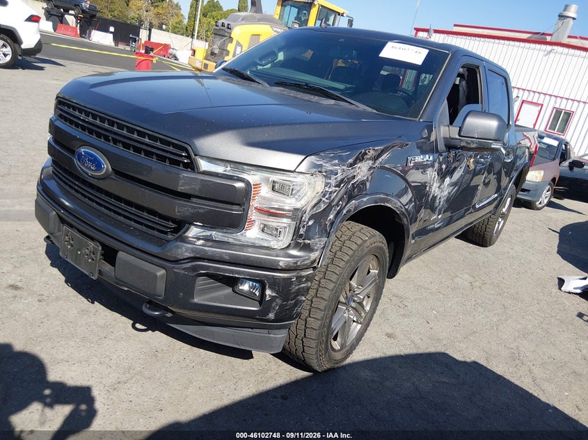 Vin: 1ftew1e42lfa18393, lot: 46602406, ford f-150 lariat 20202