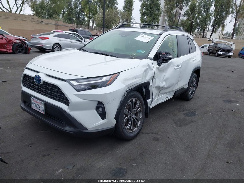 Vin: jtmb6rfv1rj058656, lot: 46602412, toyota rav4 hybrid xle premium 20242
