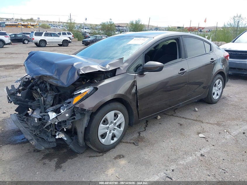 Vin: 3kpfl4a76je164219, lot: 46602448, kia forte lx 20182