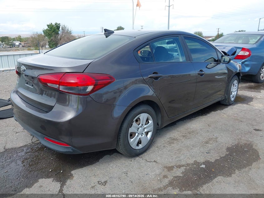Vin: 3kpfl4a76je164219, lot: 46602448, kia forte lx 20184