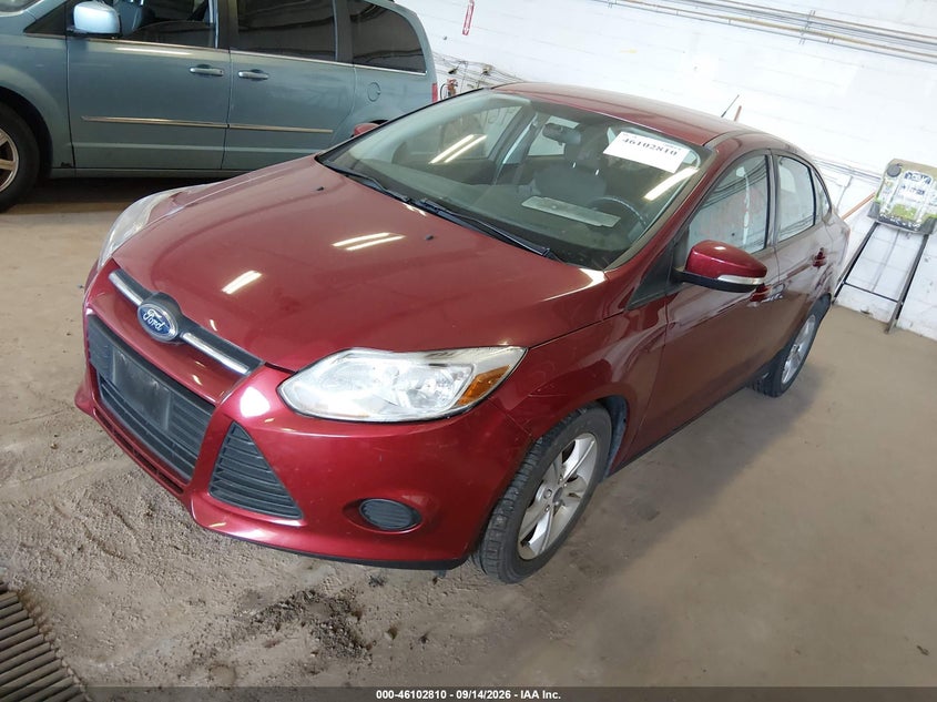 Vin: 1fadp3f28el131504, lot: 46602468, ford focus se 20142