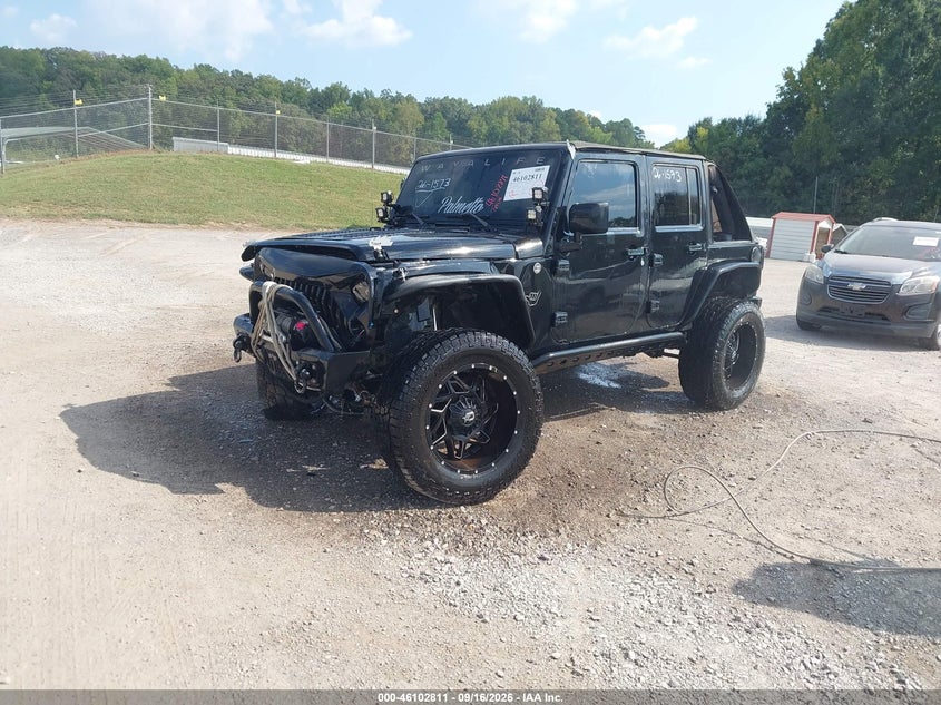 JEEP WRANGLER 2008 VIN 1J4GA391X8L528528