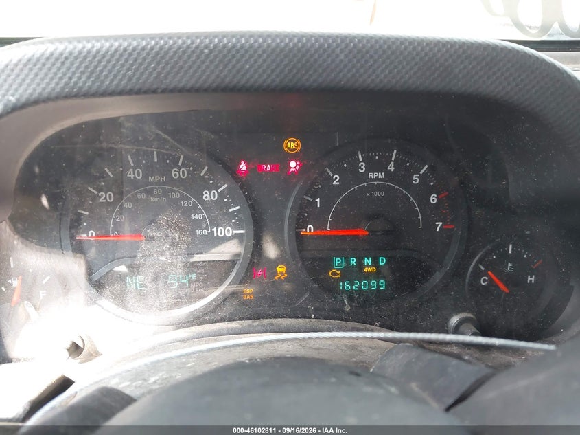 JEEP WRANGLER 2008 VIN 1J4GA391X8L528528