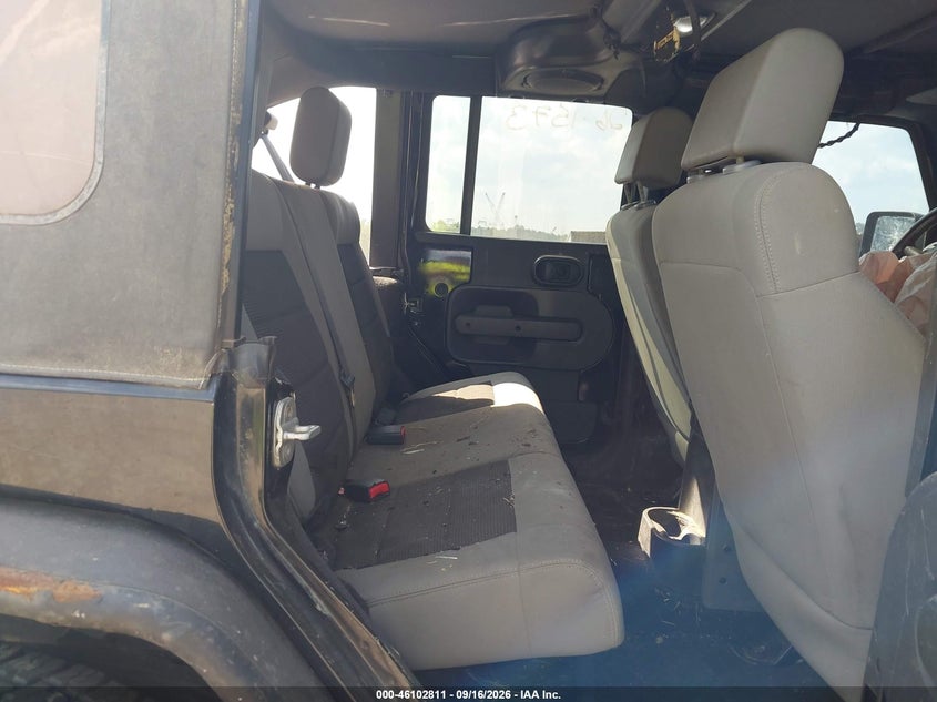 JEEP WRANGLER 2008 VIN 1J4GA391X8L528528