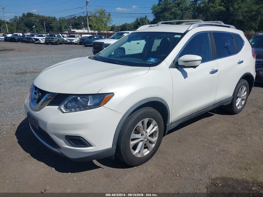 Vin: knmat2mv4gp655101, lot: 46602472, nissan rogue sv 20162