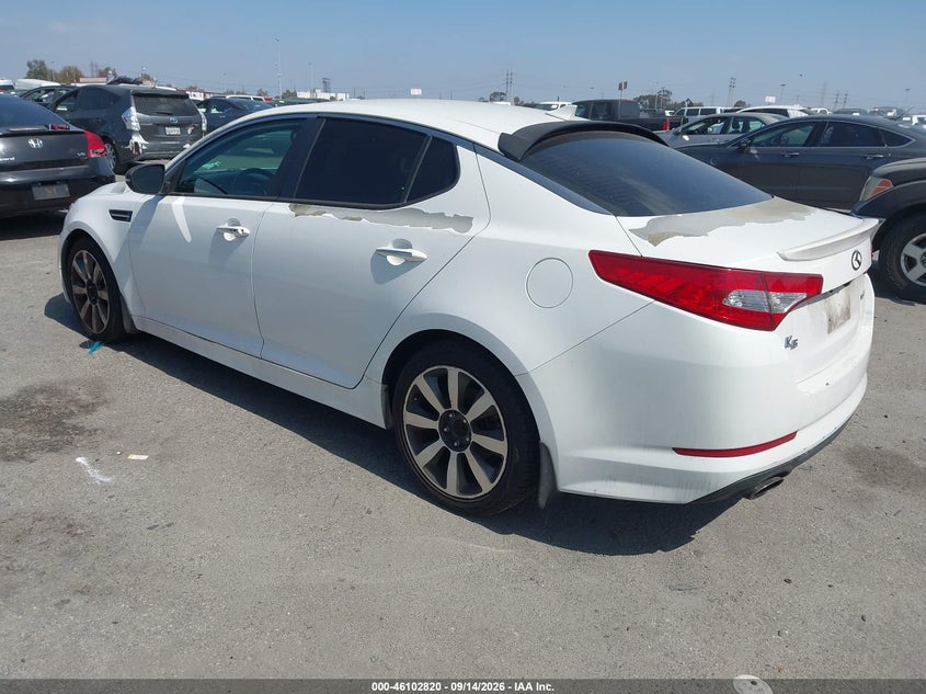 Vin: 5xxgr4a6xdg104398, lot: 46602478, kia optima sx 20133