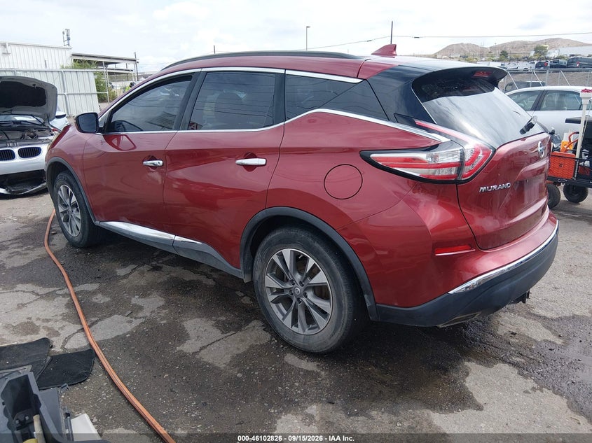 Vin: 5n1az2mh7jn140570, lot: 46602483, nissan murano sv 20183
