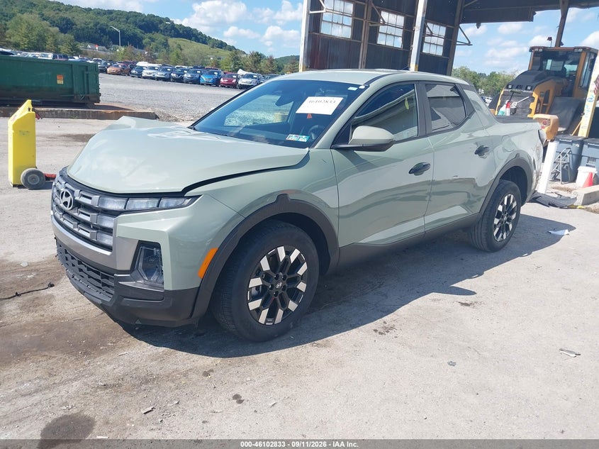 Vin: 5ntjadde7sh156252, lot: 46602491, hyundai santa cruz se 20252